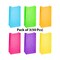 Bright Neon Paper Treat Bags 10 inches tall by 5 inches wide, Parties, and DIY Projects | MINA&#xAE;
